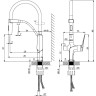 Комплект LEMARK смеситель LM3074C для кухни с гибким изливом + Фильтр BASIC для очистки воды LM3074C085