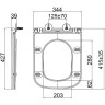 Сет: Инсталляция LEMARK PENEDA EXPERT + кнопка смыва BIT чёрный матовый + унитаз FLOREX белый глянец 100122424
