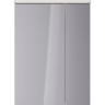 Шкаф зеркальный LEMARK ZENON 60х80 см 2-х дверный с козырьком-подсветкой, с розеткой, белый глянец LM60ZS-Z